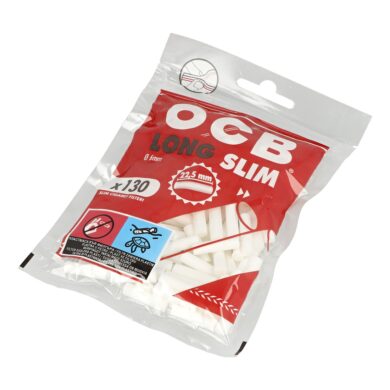 Cigaretové filtry OCB Long Slim, 6mm  (0480022)