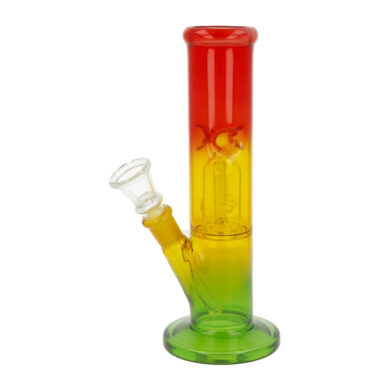 Skleněný bong s perkolací Super Heroes RYG Straight Ice, 20cm  (345052)