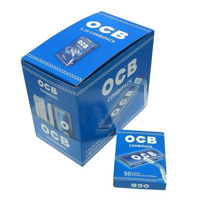 Cigaretové filtry OCB Extra Slim+OCB Blue 5,7mm  (03800)