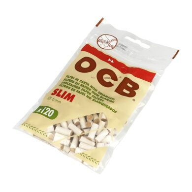 Cigaretové filtry OCB Slim Organic, 6mm  (04300)