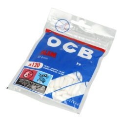 Cigaretové filtry OCB Slim, 6mm - Cigaretov filtry OCB Slim. Filtry do slim cigaret maj prmr 6 mm a jsou dlouh 15 mm. Cena uveden za jedno balen (sek). Prodej pouze po celm balen (displej) 34 ks sk.

Prmr filtru: 6 mm
Dlka filtru: 15
Obsah balen: 120 ks filtr
Distributor: Fortis-DB, spol. s r.o.
