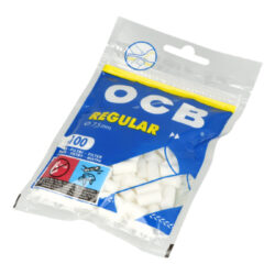 Cigaretové filtry OCB Regular 7,5mm - Cigaretov filtry OCB Regular. Sek obsahuje 100 ks filtr. Cena uveden za jedno balen (sek). Prodej pouze po celm balen (displej) 30 ks sk.

Prmr filtru: 7,5 mm
Dlka filtru: 15 mm
Obsah balen: 100 ks filtr
Distributor: Fortis-DB, spol. s r.o.
